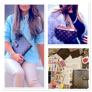 Louis Vuitton Brown Monogram Wallet